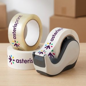 Scotch adhésif imprimé ruban avec logo Asteris Print Maroc